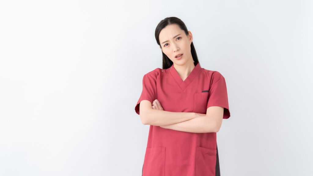 採用面接に悩む訪問看護師