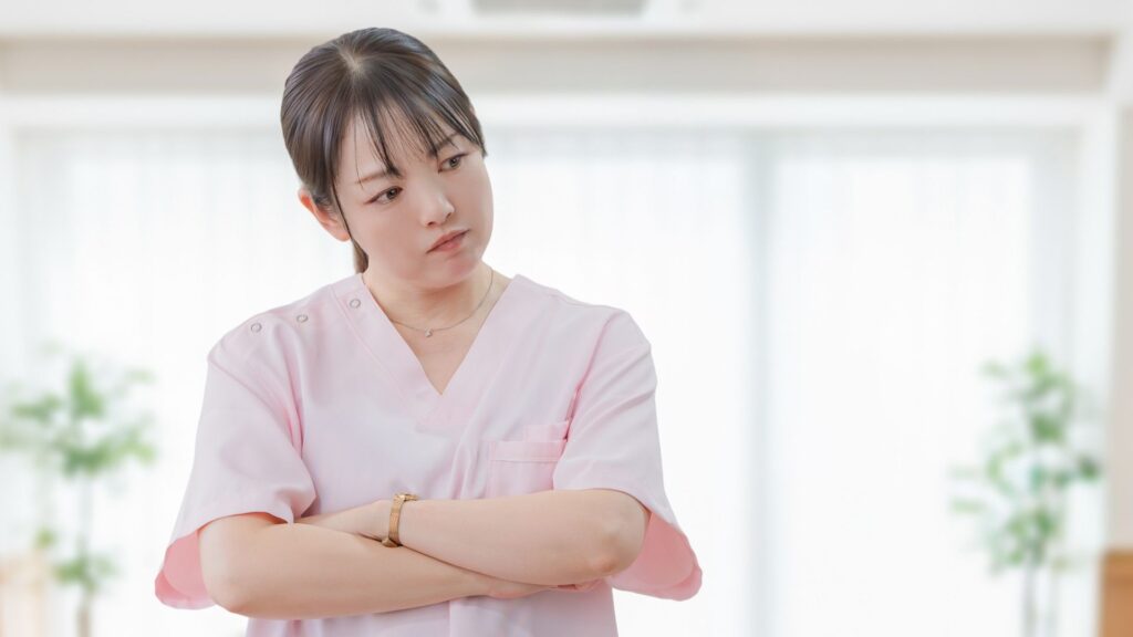 悩む訪問看護管理者